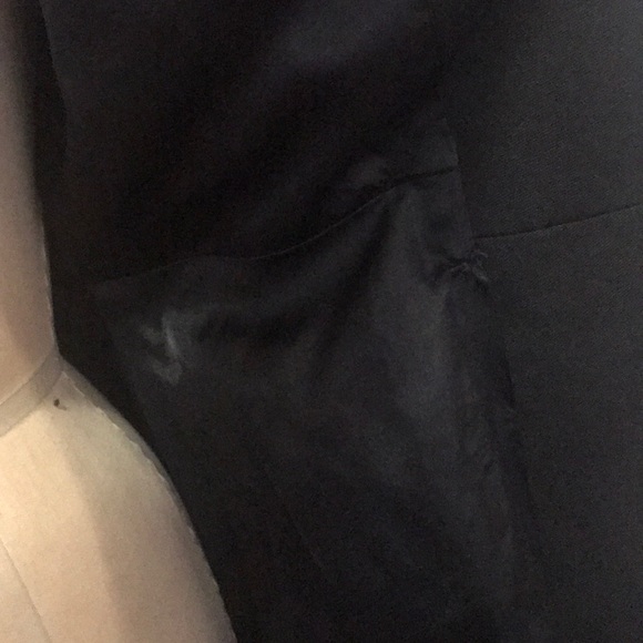 Vintage Black Wool Coat 1950s Princess Style - Picture 16 of 16